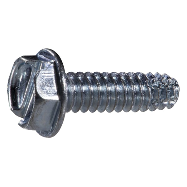 Midwest Fastener Sheet Metal Screw, #10 x 5/8 in, Zinc Plated Steel Flange Hex Head 25 PK 931744 - main